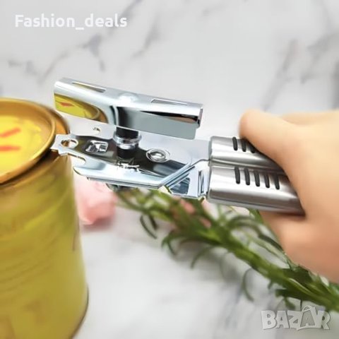 Нова Мултифункционална отварачка за консерви 3 в 1 неръждаема стомана, снимка 4 - Други стоки за дома - 42919034