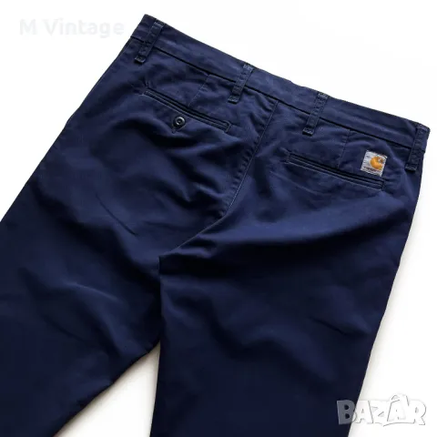 Панталони Carhartt WIP Sid Pant Dark Navy - 31, снимка 2 - Панталони - 48921879