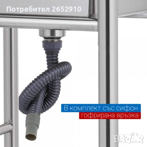 Мивки работни от неръждаема стомана, 23 модела чисто нови! ТОП Цена 229лв/101,79€, снимка 16 - Обзавеждане на кухня - 37017394