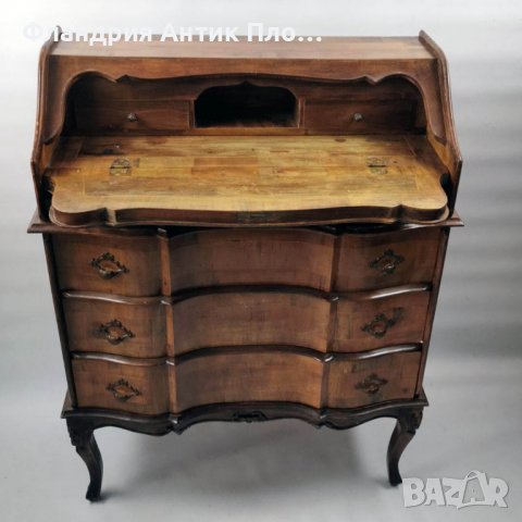 Старинно италианско писалище, снимка 5 - Бюра - 39997395