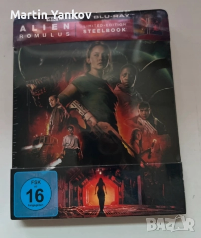 Alien Romulus 2024 UHD 4k blu ray steelbook пришълец ромул ultra hd стийлбук