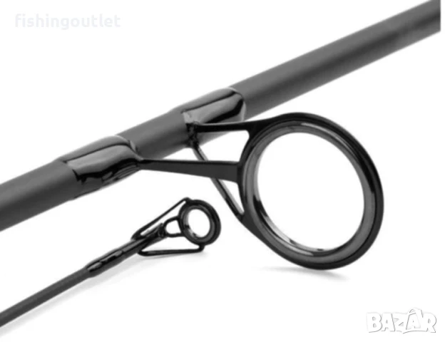 Три шарански въдици Daiwa 25 BLACK WIDOW XT CARP – 3.60m/3LB (3 части), снимка 3 - Въдици - 51034162