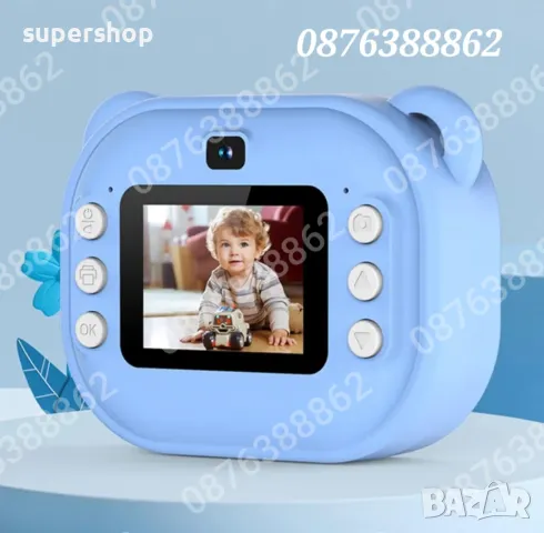 Детска камера фотоапарат с незабавен печат и функции „Направи си сам“, снимка 5 - Други - 48013804