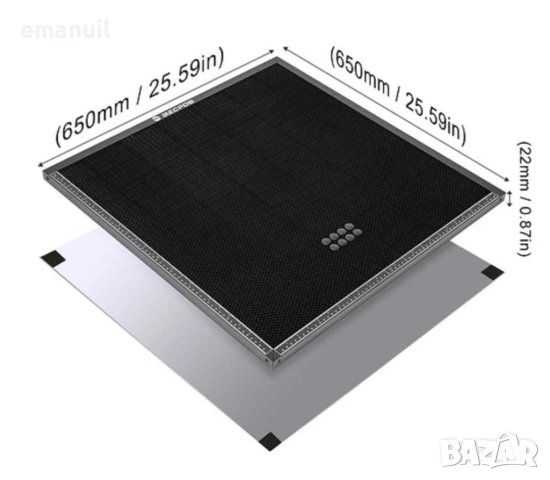 Пчелна пита ATOMSTACK SCULPFUN различни размери CNC лазер лазерно гравиране рязане, снимка 13 - Други машини и части - 36524603