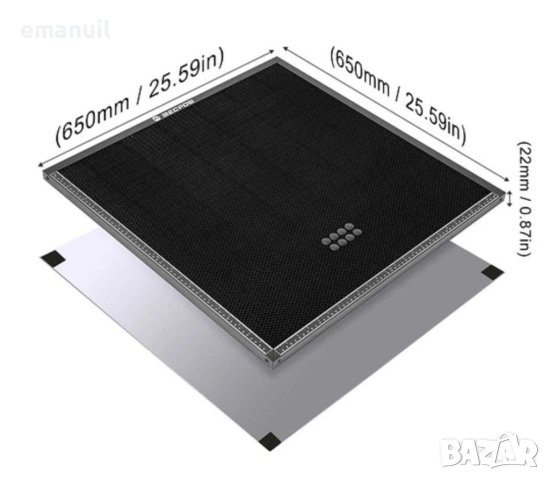 Пчелна пита ATOMSTACK SCULPFUN различни размери CNC лазер лазерно гравиране рязане, снимка 14 - Други машини и части - 36524603