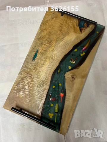 Дъска, поднос за мезета, снимка 2 - Аксесоари за кухня - 54126598