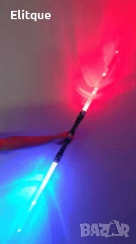 Детски лазерни мечове с червен и син лъч – Комбинирай за още по-вълнуваща битка, снимка 4 - Други - 52743540