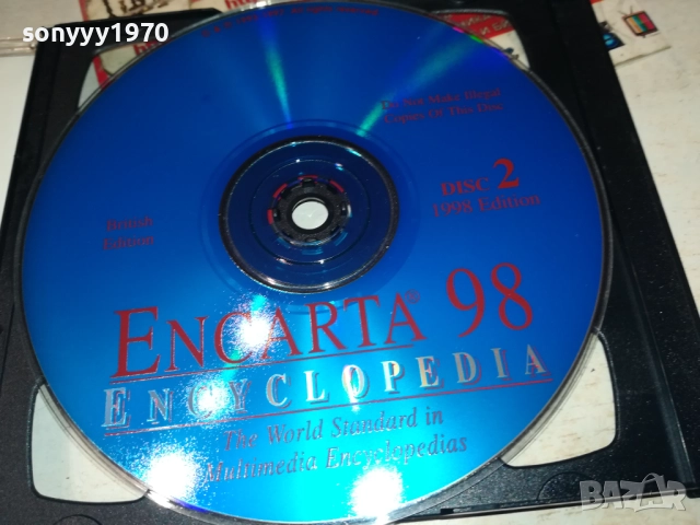 ENCARTA 98 ENCYCLOPEDIA-ДВА ДИСКА 2609250359, снимка 5 - Други игри и конзоли - 51841788