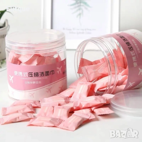 Кърпи за почистване на лице и ръце с форма на маршмелоу, снимка 2 - Други - 52831418