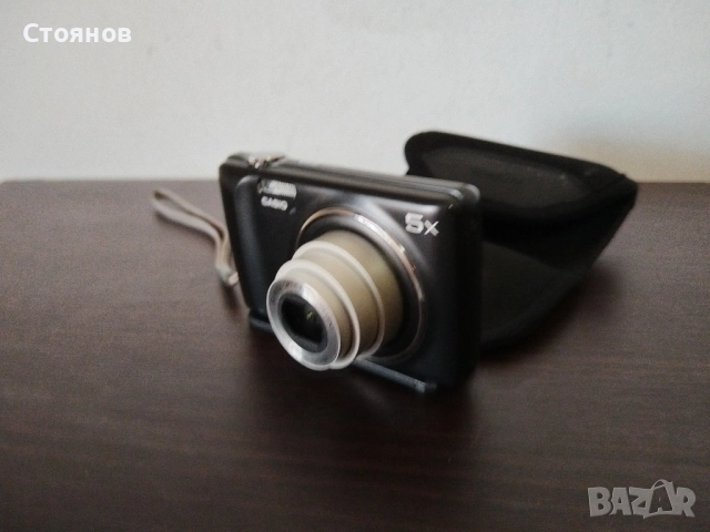 Камера CASIO Exilim 16.1 MP x5 Optical Zoom, снимка 12 - Фотоапарати - 51781275