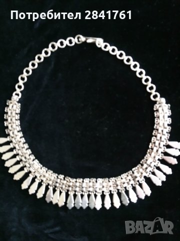 Масивно сребърно колие, снимка 4 - Колиета, медальони, синджири - 39467417