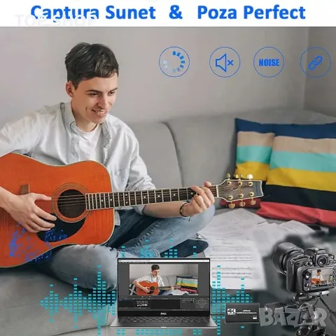 Сплитер HDMI 4K,, Sundiguer, 4K, HDMI, портове, USB3.0, Черен, снимка 2 - Друга електроника - 48735429