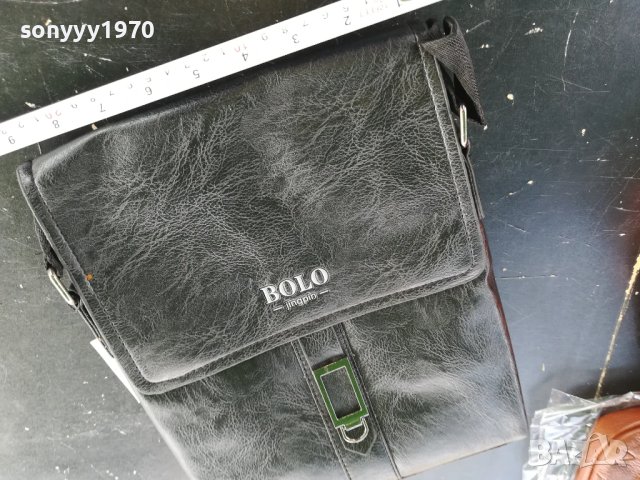 BOLO-ЧЕРНА КОЖЕНА ЧАНТА 1907251810, снимка 2 - Чанти - 51075000