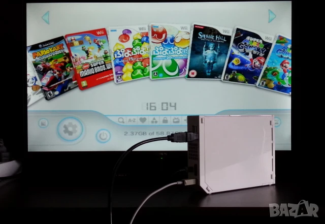 Ninendo Wii с вграден Arthrimus HDMI Mod №1, снимка 10 - Nintendo конзоли - 51279019