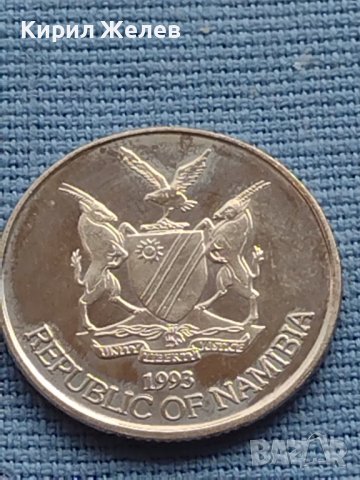 Монета 50 цента 1993г. Намибия рядка за КОЛЕКЦИОНЕРИ 41139, снимка 5 - Нумизматика и бонистика - 42775534