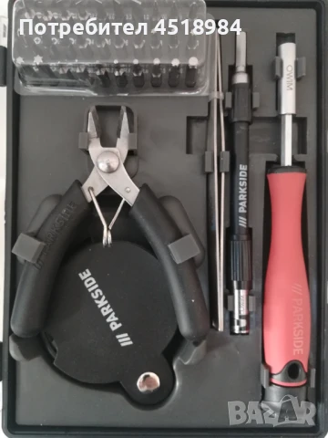 PARKSIDE Инструменти за фина механика - 35 части. , снимка 3 - Отвертки - 51064255