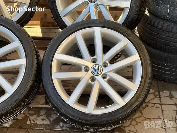 5х112 Джанти 18 Цола Фолксваген Голф Кади Тоуран 5x112 VW Golf, снимка 2 - Гуми и джанти - 53277173