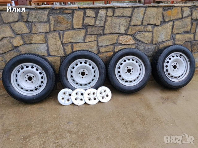 Джанти с гуми за фиат 4х98, снимка 2 - Гуми и джанти - 53055481