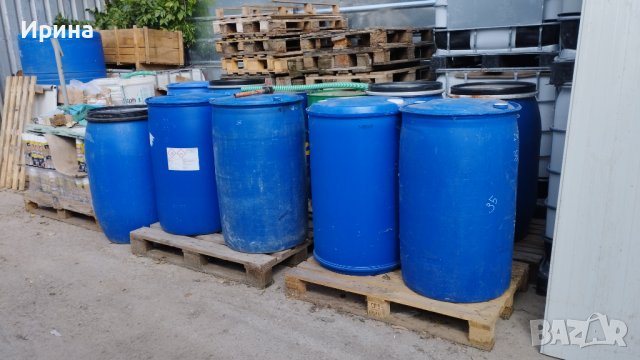 Сини бидони 220л.