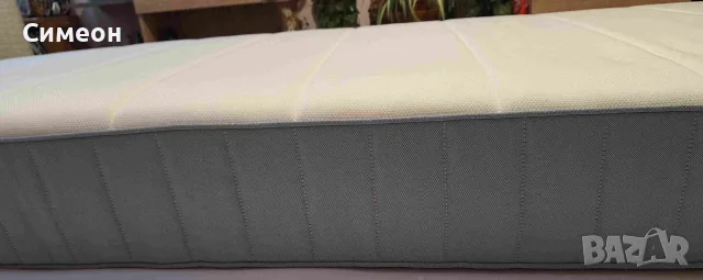 Матрак VESTERÖY с индив. пакет. пружини, много твърд, 90x200 см, само пробван, тече 7 година оставащ, снимка 9 - Матраци - 55847677