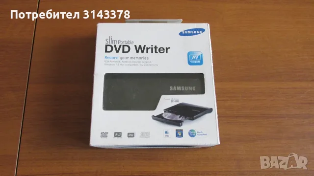 Samsung Slim DVD-RW, снимка 5 - Други - 56432130