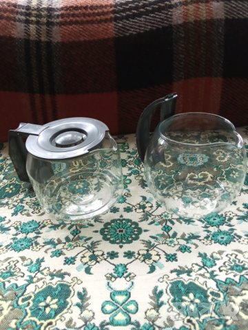 Стъклени кани за сервиране, снимка 1 - Сервизи - 37185171
