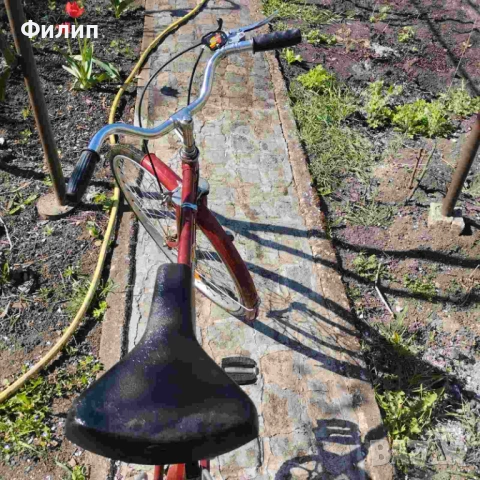 Оригинален рядък екземпляр на колело Балкан с три скорости., снимка 3 - Велосипеди - 54316191