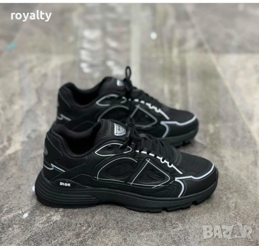 Christian Dior Черни Мъжки Маратонки 