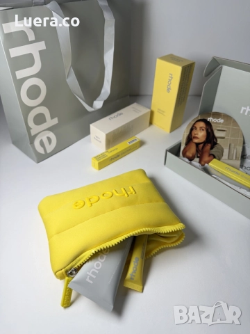 Rhode Жьлт Bubble Bag Lemontini
лимитиран козметичен несесер оригинал
, снимка 9 - Други - 56140017
