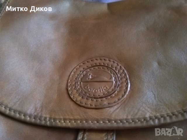 Женска маркова чанта италианска Borella 260х210х60мм, снимка 3 - Чанти - 38169918