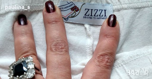 Бял панталон тип клин, с дантела "Zizzi" / голям размер , снимка 3 - Клинове - 36620465