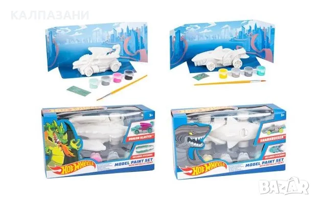 Hot Wheels 3D ФИГУРА ЗА ОЦВЕТЯВАНЕ 60 0037