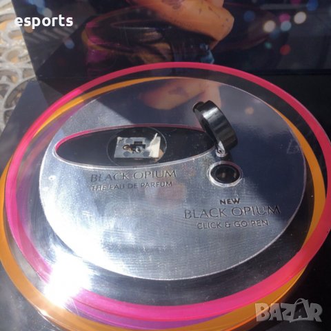 Автентичен Yves Saint Laurent Black Opium Eau de Parfum дисплей стенд YSL 31cm x 20cm, снимка 4 - Дамски парфюми - 32736198