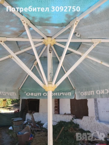 Градински чадъри ф360см., снимка 3 - Градински мебели, декорация  - 51007150