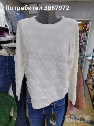 Дамска блуза памук и ангора 