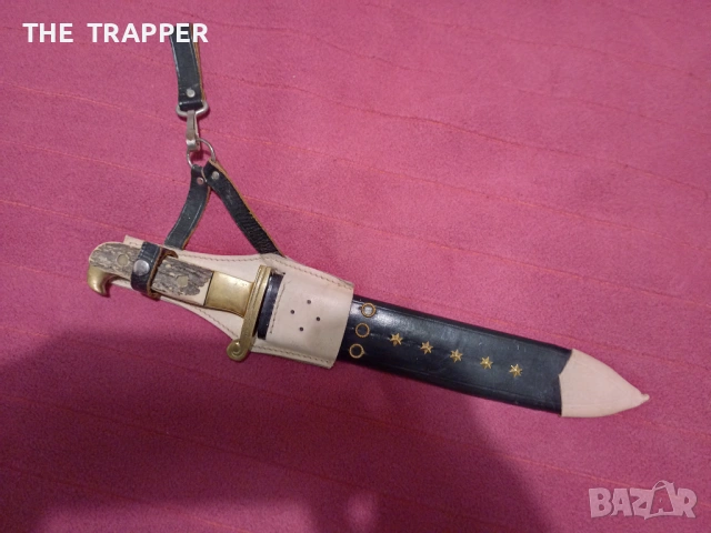 Солинген, Solingen, Original Texas Hunter Knife, нож, снимка 2 - Антикварни и старинни предмети - 53058717