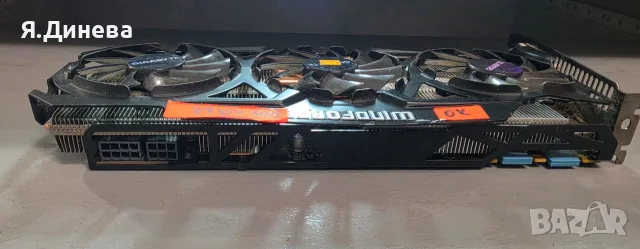 Видеокарта  Gigabyte GV-N770C 2GB, снимка 3 - Видеокарти - 56437270