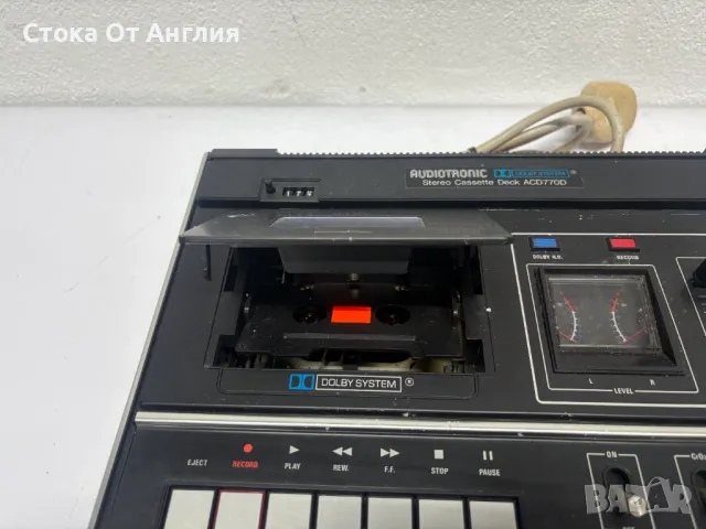 Дек за касети - Audiotronic ACD770D, снимка 5 - Декове - 49999538
