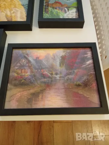 Гоблени ушити рамкирани, снимка 5 - Гоблени - 48859156