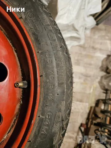 Резервна гума Fiat, Alfa Romeo, Lancia 14', снимка 2 - Гуми и джанти - 50387772