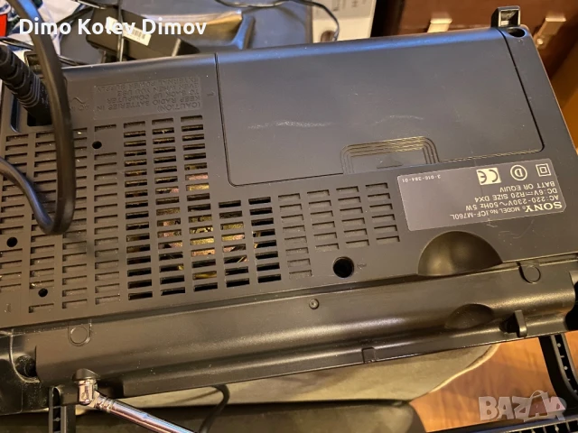 SONY ICF M760L Радио, Транзистор, като Ново!, снимка 5 - Ресийвъри, усилватели, смесителни пултове - 50667503