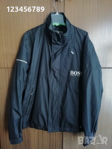 Hugo Boss BMW оригинално черно мъжко яке БМВ размер S