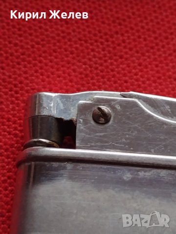 СТАРА РЯДКА МЕТАЛНА ЗАПАЛКА КЛАСИКА ЗА КОЛЕКЦИЯ ДЕКОРАЦИЯ 33912, снимка 2 - Запалки - 39124398