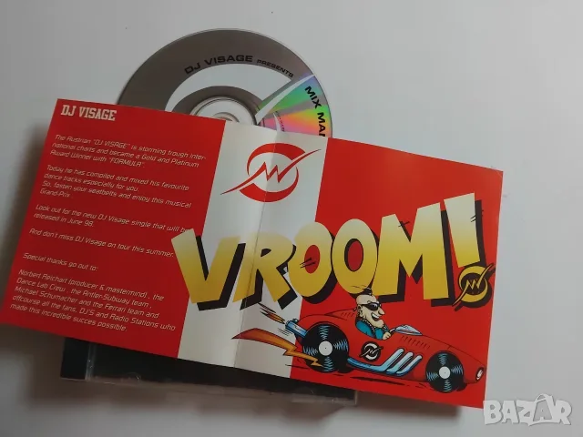 DJ Visage – Mixmania Vol. 2 - оригинален диск музика, снимка 2 - CD дискове - 56547569