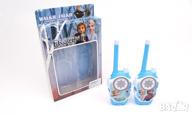 Комплект 2 броя детски радиостанции Елза и Анна от Замръзналото кралство