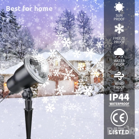 Коледни проекторни светлини за открито, снимка 2 - Други - 52413673