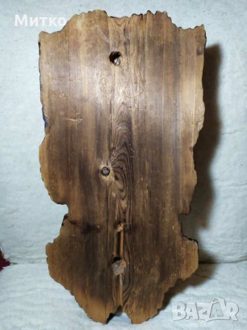 Стара маска дърворезба от миналия век-перфектна, от масивно дърво, снимка 3 - Антикварни и старинни предмети - 29225745