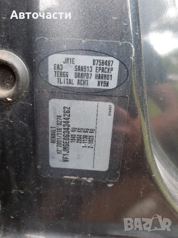 Ръчна скоростна кутия Рено Сценик 2 1.5дци Renault Scenic 1.5dci