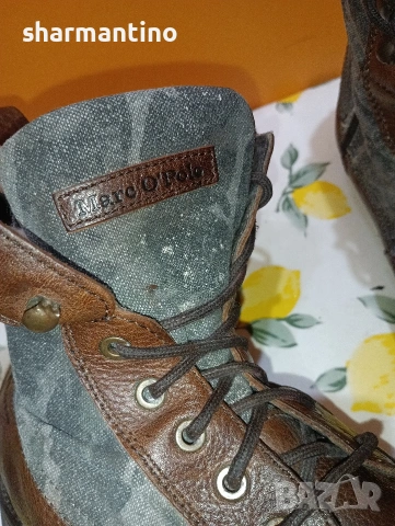 Marco Polo кожени боти N 46 , снимка 3 - Мъжки боти - 53206696