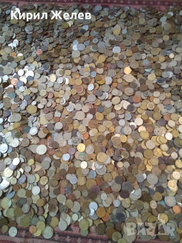 Монети от цял свят 11,800 броя 44 кила 78910, снимка 10 - Нумизматика и бонистика - 48085246